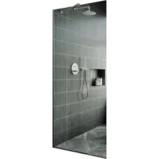 Душевая стенка MaybahGlass 195x69 MGD-701-5у (прозрачное стекло/хром матовый)