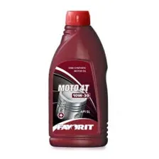 Масло моторное Favorit 4-Takt SAE 10W-30 API SL Moto, 0,6л