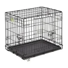 Клетка для собак Midwest iCrate, 2 двери, черный, 62.9х45.5х49.5 см
