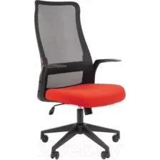 Офисное кресло CHAIRMAN 573 (черный/красный)