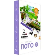Развивающая игра Mega Toys Лесные животные / 17245
