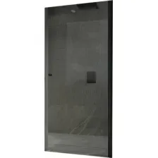 Душевая дверь MaybahGlass 90x198 MGD-812-6 (графитовое стекло/черный)