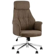 Кресло офисное TopChairs Neoma (коричневый)