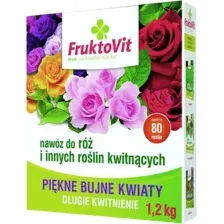 Удобрение FruktoVit Плюс для роз и других цветущих растени (1.2кг, коробка)