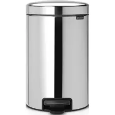 Мусорное ведро Brabantia Pedal Bin NewIcon 12 л (стальной полированный)