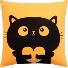 Декоративная подушка Matex Meow 43-614 (абрикосовый)