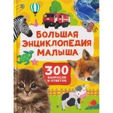 Энциклопедия Росмэн Большая энциклопедия малыша. 300 вопросов и ответов (9785353117827)