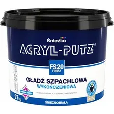 Шпатлевка Sniezka ACRYL-PUTZ FINISZ (Польша, 17 кг)