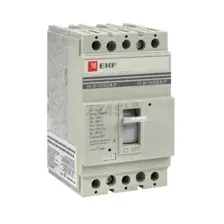 Выключатель автоматический EKF PROxima ВА-99 125/ 12.5А 3P 25кА