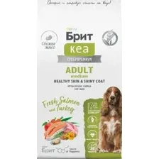 Сухой корм для собак Brit Care Dog Adult Medium Healthy Skin&Shiny Coat 3 кг