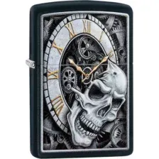 Зажигалка Zippo Skull Clock Design / 29854