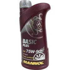 Трансмиссонное масло Mannol Basic Plus 75W90 GL-4+, MN8108-1, 1 л