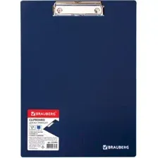Планшет с зажимом Brauberg Contract / 223490 (синий)