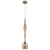 Подвесная люстра Crystal Lux Lux New SP1 C Amber