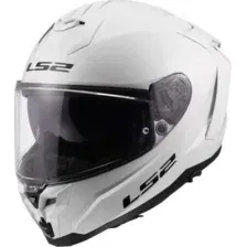 Мотошлем LS2 FF817 Challenger II Solid (M, белый)