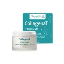 Pharmalife Research CollagenaT Hydra Lift Day Night Face Cream Крем увлажняющий день ночь с морским коллагеном, гиалуроновой кислотой и церамидами 50мл