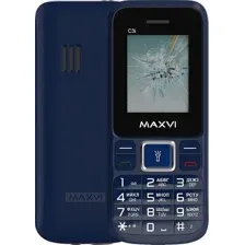 Кнопочный телефон Maxvi C3i (маренго)