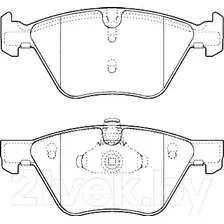 Тормозные колодки Valeo 301640