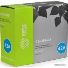 Картридж CACTUS CS-Q5942A (аналог HP Q5942A)