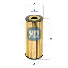 Фильтр масляный UFI 2519800