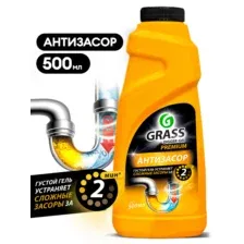 GRASS - Средство щелочное для прочистки канализационных труб DIGGER-GEL Premium , 500мл / 125971