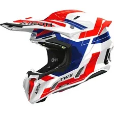 Мотошлем Airoh Twist 3 Dynasty TW3DI18-S (S, красный/синий глянец)
