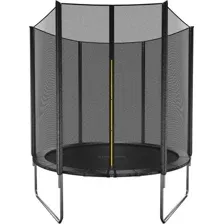 Батут GetActive Jump 6ft - 183 см с сеткой (черный)