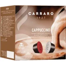 Кофе в капсулах Carraro Cappucino (8x7г+8x17г)
