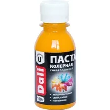 Колеровочная краска Dali универсальная 0.1 кг (золотисто-желтый)