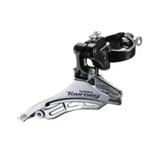 Переключатель передний Shimano Tourney, TY300, нижняя тяга, хомут 31,8, угол 66-69, для 42T (без упаковки)