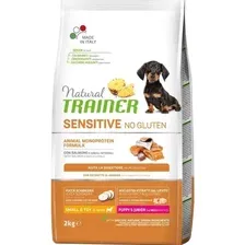 Trainer Natural Sensitive No Gluten Mini Puppy&Junior (Лосось) 2 кг