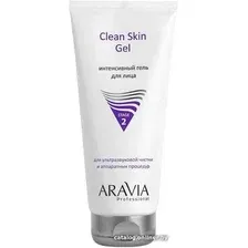  Aravia Гель для лица Professional Clean Skin Gel Интенсивный д/ультразвуковой чистки 200 мл