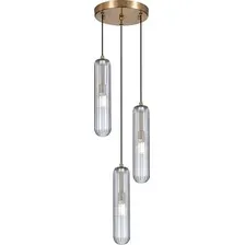 Подвесная люстра Escada 160001/3P G9x5W Brass ES0000011