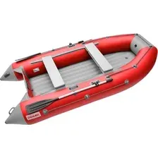 Моторная лодка Roger Boat Trofey 3300 (без киля, красный/серый)