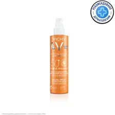 Спрей солнцезащитный детский VICHY Capital Soleil для детей легкий водостойкий SPF50+, 200 мл