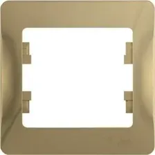 Рамка Systeme Electric Glossa GSL000401 (титан)