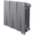 Биметаллический радиатор Royal Thermo PianoForte 300 VDR Silver Satin (6 секций)