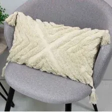 Чехол на подушку Matex Tufted ALEX-002 (молочный/бежевый)