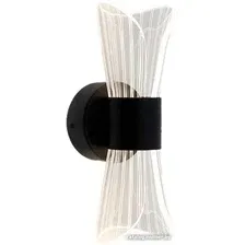 Бра Estares Dio 12W 2Y-ON/OFF-230x80x85-BLACK/CLEAR-220-IP20