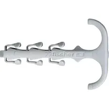 Скоба двойная для труб и кабелей FISCHER SF plus ZS 28 75 штук (48162K)