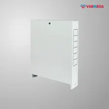 Коллекторный шкаф Varmega ШРН-3 VM35513 на 8-10 выходов 652х120х707