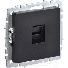 Розетка IEK Brite BR-K10-2-K02 (черный)