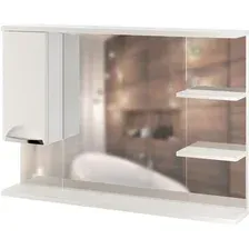 Mixline Шкаф с зеркалом Этьен 100 L 540873 (с подсветкой)