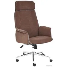 Офисное кресло TetChair Charm (флок, коричневый)