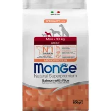 Сухой корм для собак Monge Dog Speciality Line Monoprotein Mini ягненок с рисом (800г)