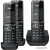 Радиотелефон Gigaset Comfort 550 Trio (черный)