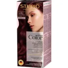 Крем-краска для волос Studio Professional Ultima Color, тон 5.65 королевский гранат