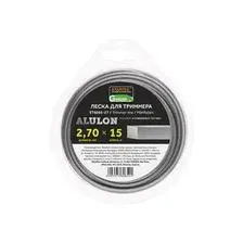 Леска ф 2.7 мм х 15 м квадратн. сеч. ALULON STARTUL GARDEN
