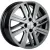 Литые диски Khomen KHW1609 Stepway 16x6" 4x100мм DIA 60.1мм ET 37мм Gray