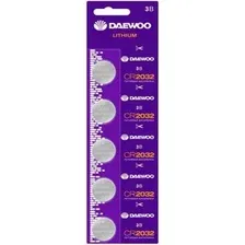 Батарейка Daewoo Lithium CR2032 (5 шт)